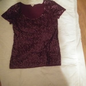 Sequined top
